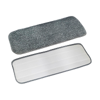 Насадка для швабры Leonord Spray микрофибра 39.5х12см серый (1/24)