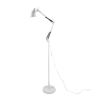 Торшер Camelion KD-332 40W 230V IP20 на основании белый (1/4)