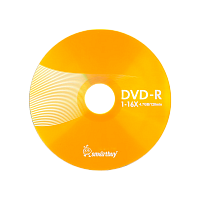 Диск DVD-R Smartbuy 4.7GB 16x cake box (50/250)