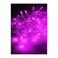 Гирлянда Космос 50LED 6.5м лампочки нить 8 режимов фиолетовый (1/100) 