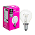 Лампа накаливания General Electric E14 60W 230V шар 45мм прозрачная