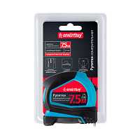 Рулетка измерительная Smartbuy Tools 7.5м*25мм пластик прорезиненная (1/12)