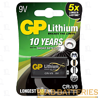 Батарейка GP Крона CR-V9 BL1 Lithium 9V (1/10/450) R 