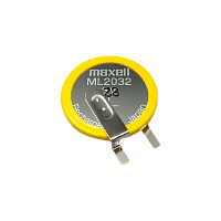Аккумулятор ML2032 T7 Maxell, 3V, Lithium, MnO2-Li (1/200)
