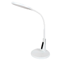 Светильник настольный Camelion KD-836 7W 230V LED на основании рег.ярк./цвета USB белый (1/6)