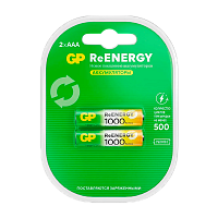 Аккумулятор бытовой GP HR03 AAA BL2 NI-MH 1000mAh в пластиковой упаковке клемшел (2/20/200)