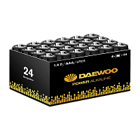 Батарейка Daewoo Power LR03 AAA БОКС24 Alkaline 1.5V (24/576) 