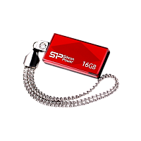 Флеш-накопитель Silicon Power Touch 810 16GB USB2.0 пластик красный 