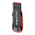 Флеш-накопитель Borofone Generous BUD2 32GB USB2.0 пластик черный красный (1/35/280)