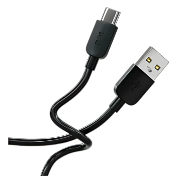 Кабель MORE CHOICE K85as USB (m)-Type-C (m) 1м 6A 66W ПВХ QC3.0 черный (1/20/200)