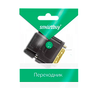 Переходник Smartbuy A122 DVI-D 25 (m)-HDMI (f) пластик черный (1/500) 