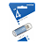 Флеш-накопитель Smartbuy V-Cut 4GB USB2.0 пластик синий
