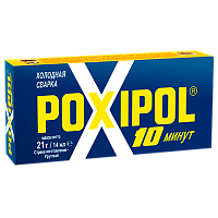 Клей Poxipol эпоксидный 14мл двухкомпонентный серый (1/6/60/240) 