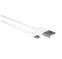 Кабель MORE CHOICE K14m USB (m)-microUSB (m) 2м 2.0A TPE белый (1/24/240)