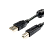 Кабель Atcom USB (m)-USB B (m) 1.5м силикон стаб.напр. черный (1/250)