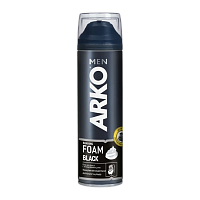 Пена для бритья Arko Men BLACK 200мл с активным углем (1/24) 