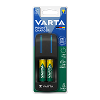 З/У для аккумуляторов Varta Pocket Charger (57642) AA/AAA 4 слота +4AA 2600mAh