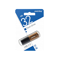 Флеш-накопитель Smartbuy X-Cut 32GB USB2.0 пластик коричневый
