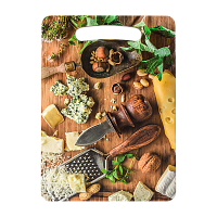 Доска разделочная MARMITON "Сырная тарелка" 29х21х0.6см дерево (1/22)