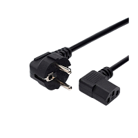 Кабель питания Atcom AT10119 евровилка-C13 (f) 1.8м ПВХ черный (1/10/100)
