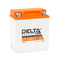 Аккумулятор для мототехники Delta CT 1207.1 (1/8) 