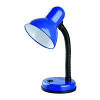 Светильник настольный Camelion KD-301 40W 230V E27 на основании синий (1/12)