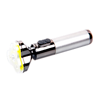 Фонарь универсальный Без бренда ST01(XPG+COB) серебряный