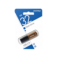 Флеш-накопитель Smartbuy X-Cut 32GB USB2.0 пластик коричневый 