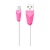 USB кабель REMAX Alien (Micro) RC-030M Розовый (1M, 2A)