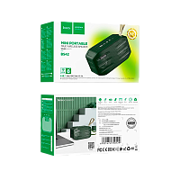 Портативная колонка HOCO BS42 bluetooth 5.0 microSD зеленый (1/50) 