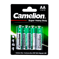 Батарейка Camelion Super R6 AA BL4 Heavy Duty 1.5V (4/48/960)