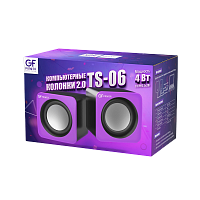 Колонки GFPower TS-06 4W фиолетовый (1/100)
