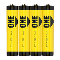 Батарейка Smartbuy ONE ECO R03 AAA Shrink 4 Heavy Duty 1.5V (4/60/600)