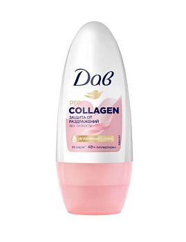 Дезодорант женский Dove Pro-Collagen роликовый 50мл (1/6)
