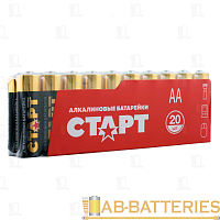 Батарейка Старт LR6 AA Shrink 20 Alkaline 1.5V (20/40/720)