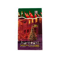 Гирлянда Без бренда ES00020/1F 1.2м нить 20 ламп мульти