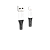 Кабель HOCO X82 USB (m)-Lightning (m) 1.0м 2.4A силикон белый (1/31/310)