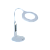 Светильник настольный Camelion KD-823 8W 230V 1LED на основании сенс. термометр белый (1/10)