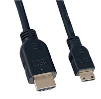 Кабель Perfeo HDMI (m)-miniHDMI (m) 2м черный (1/40)