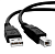 Кабель ENERGY POWER USB (m)-USB B (m) 5.0м черный в пакете (1/200)