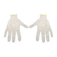 Перчатки Рыжий кот ХБ 3 нити 1 пара белый (1/10/500)