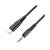 Кабель AUX Без бренда Cable Jack 3.5mm (m)-Jack 3.5mm (m) 1.0м ткань белый