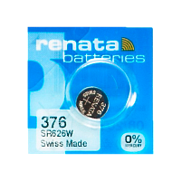 Батарейка Renata 376 (SR626W) Silver Oxide 1.55V (1/10/100) 