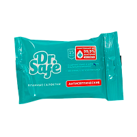 Влажные салфетки Dr.Safe 15шт. для рук антибакт. (1/30)