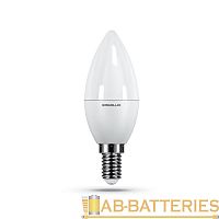 Лампа светодиодная Ergolux C35 E14 7W 3000К 172-265V свеча (1/10/100)