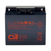 Аккумулятор свинцово-кислотный CSB GP12170 B3 12V 17Ah