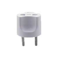 Сетевой переходник Старт 1р.Б/З американская розетка белый