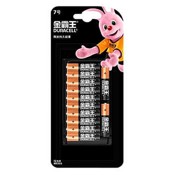 Батарейка Duracell CN Basic LR03 AAA BL12 Alkaline 1.5V (Китай) (12/144/288) 
