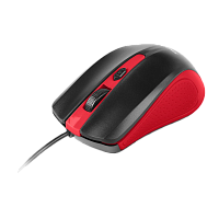 Мышь проводная Smartbuy 352 ONE классическая USB красный черный (1/100) 