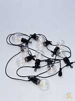 Гирлянда Космос 10LED 5+2м уличная нить 1 режим белый (1/20)